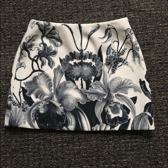 Cameo Black & off-White Mini Skirt - EUC - Picture 1 of 3